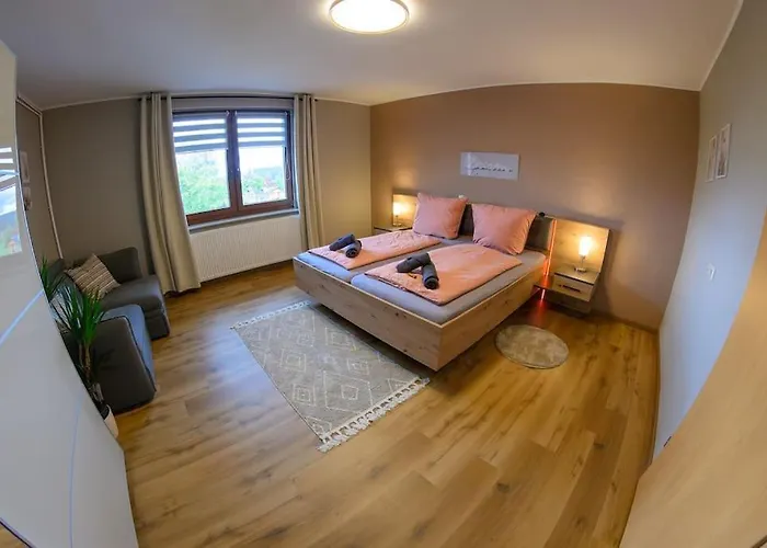 Daire 4 Sterne Rhoenland-erlebnis In - Auch Fuer Wanderreiter Bernshausen